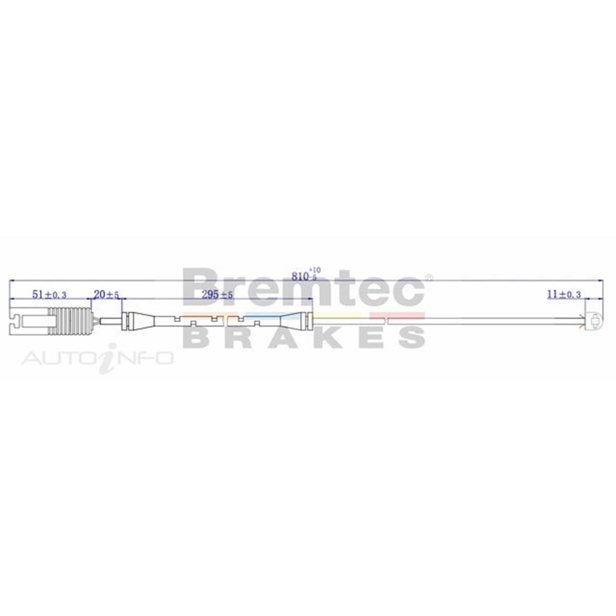 EUROLINE BRAKE WEAR SENSOR, , scaau_hi-res