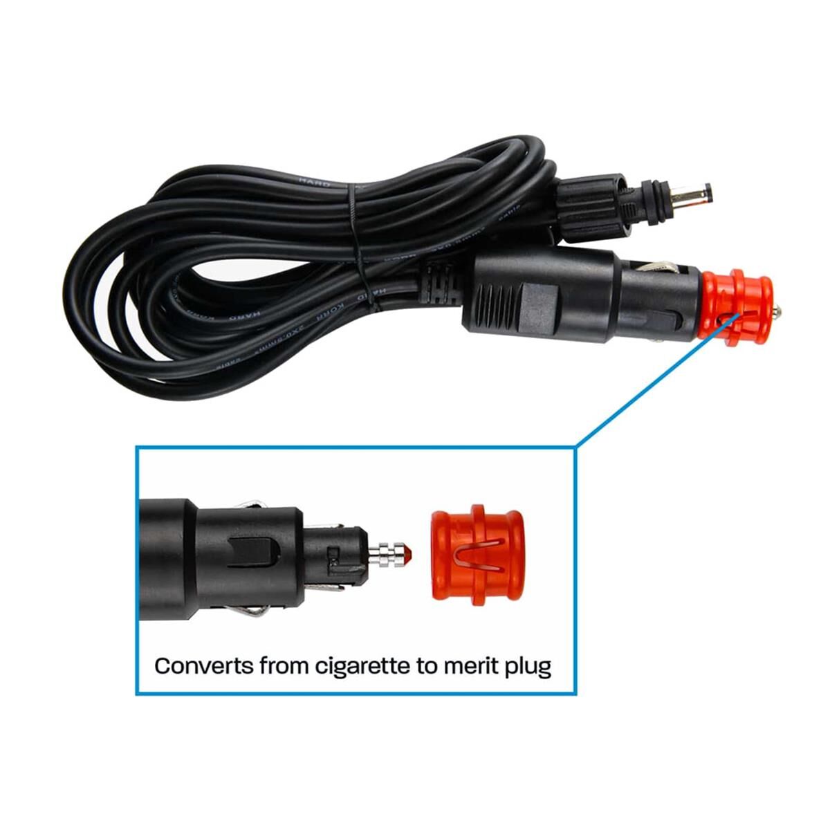 3M DC POWER LEAD WITH CIG/MERIT PLUG, , scaau_hi-res