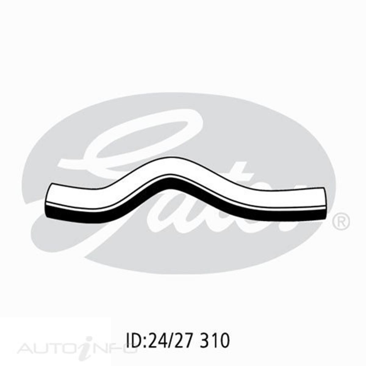 05-2067 GATES RADIATOR HOSE, , scaau_hi-res