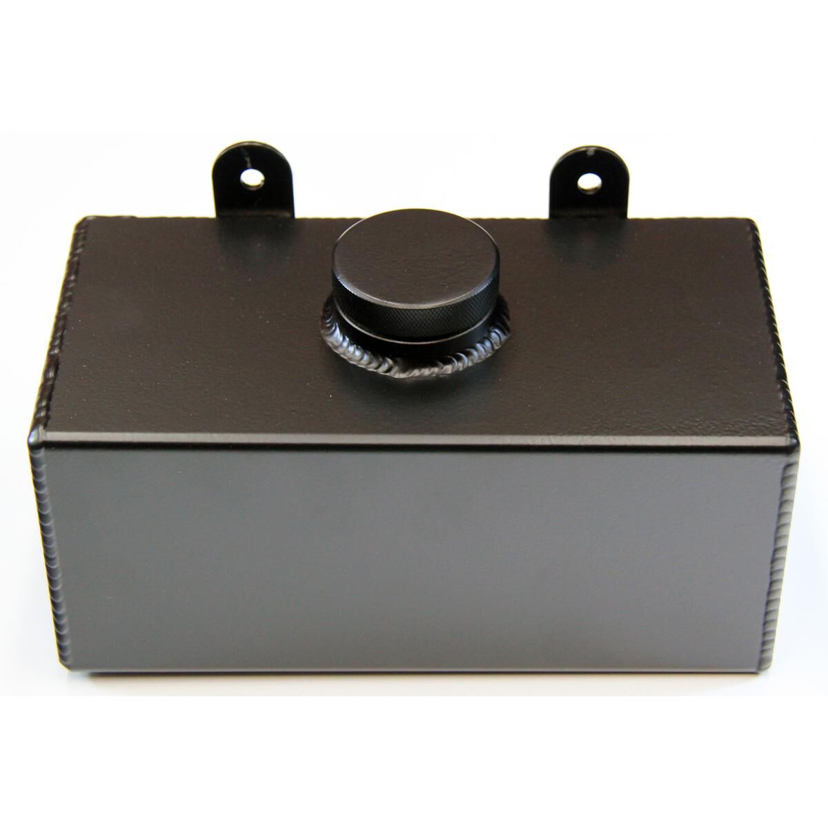 Windscreen Washer Bottle Black Finish Alloy Horizontal (2 Litre), , scaau_hi-res