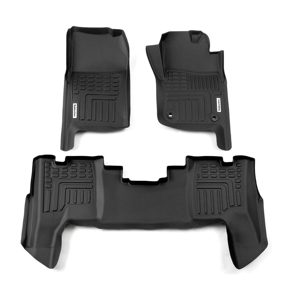 RubberTree Deep Dish Floor Liners to suit Toyota Landcruiser 76/79 2012