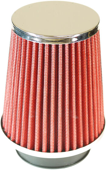 SAAS PERFORMANCE RED SMALL CONE POD FILTER 76MM, , scaau_hi-res