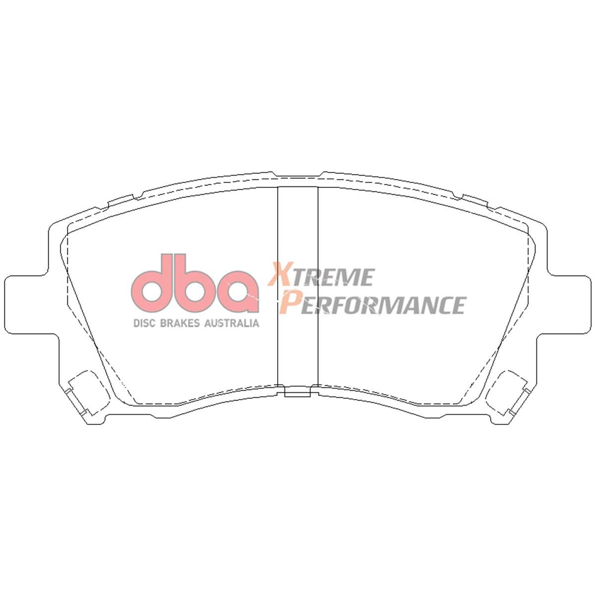 DBA XP PERFORMANCE BRAKE PADS Subaru 1996-2003, , scaau_hi-res