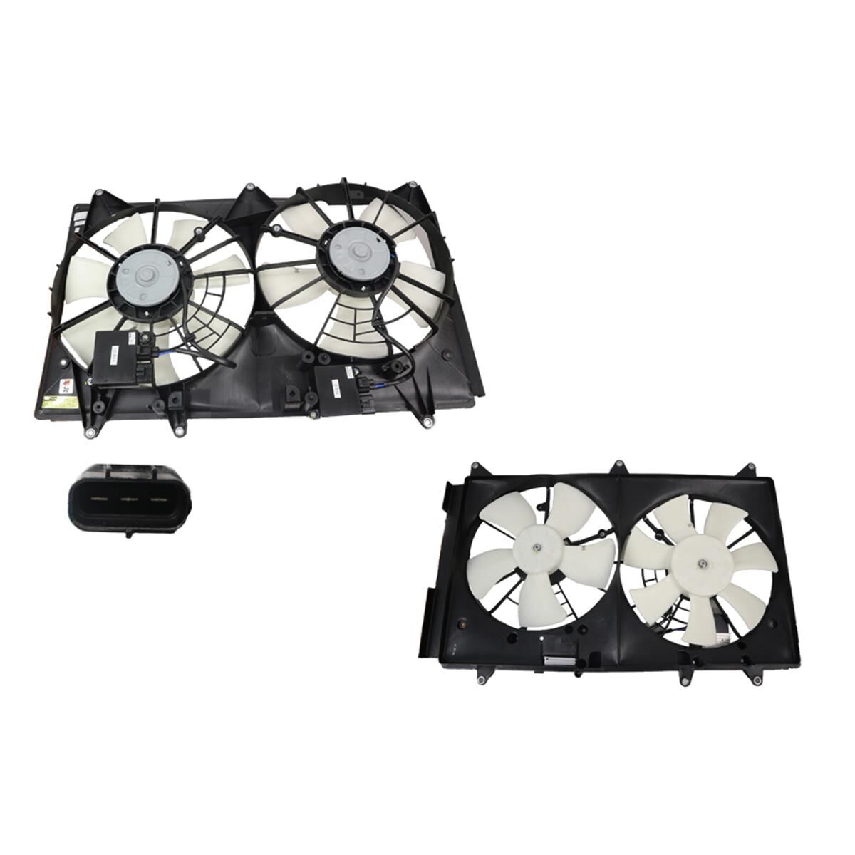 CX-7 11/06-1/12 FAN 4 RADIATOR (DUAL FAN) (+RESISTER), , scaau_hi-res
