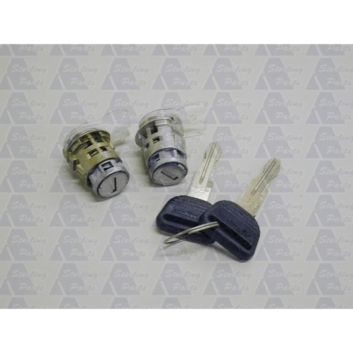 DOOR LOCK BARREL + KEYS KIT / LEFT & RIGHT HAND SIDE / SUITS HONDA ACCORD 84-89 / CIVIC 88-91 /  PRELUDE 79-87, , scaau_hi-res