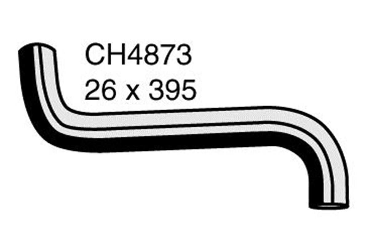 Radiator Upper Hose Right - SUBARU OUTBACK BH - 3.0L F6  PETROL - Manual & Auto, , scaau_hi-res