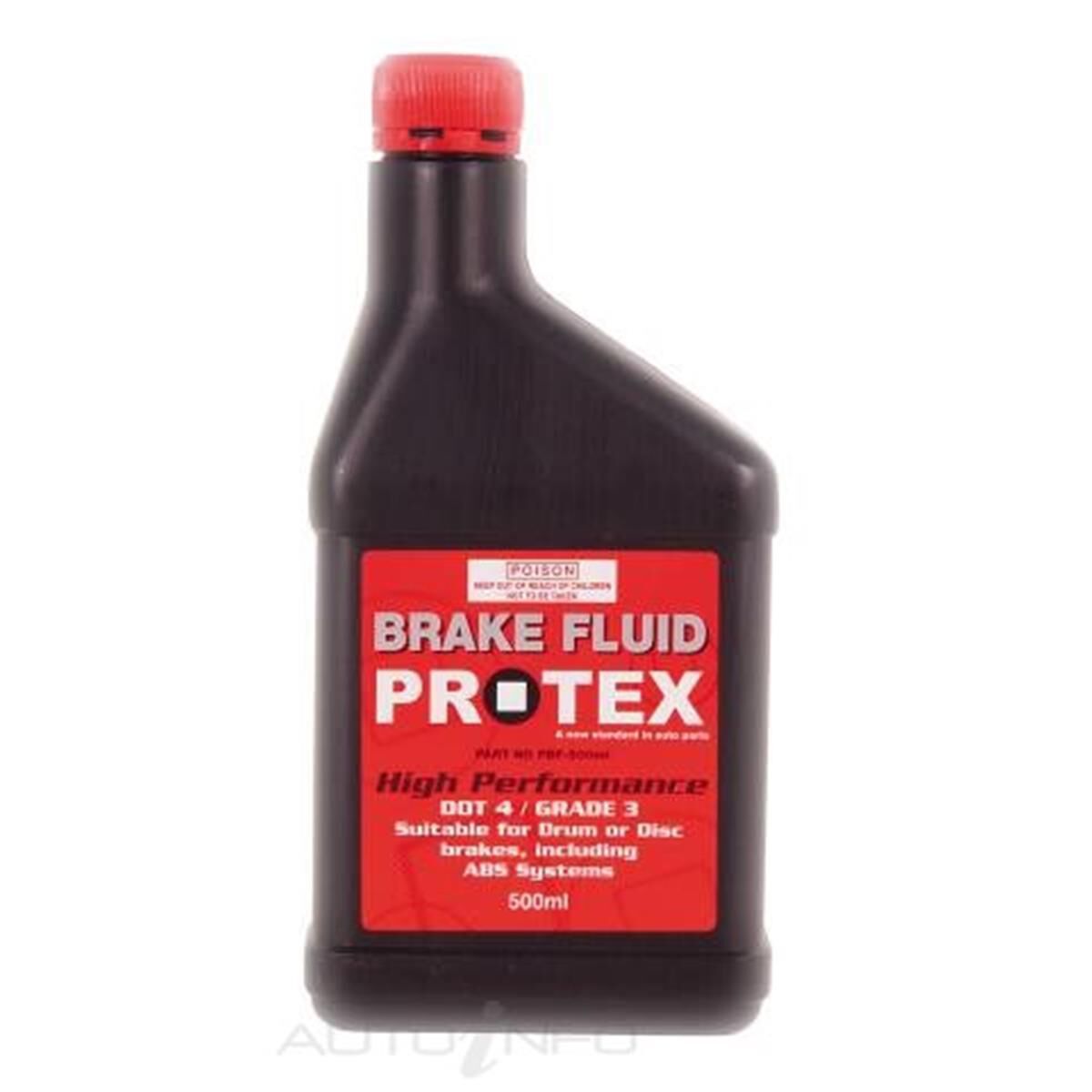 PTX BRAKE FLUID 500ML DOT 4, , scaau_hi-res