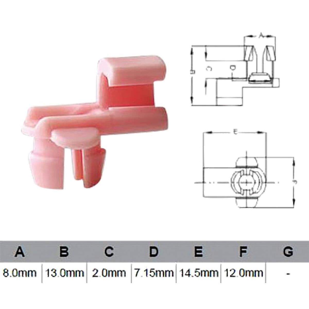 PKT 10 DOOR LOCK CLIP, , scaau_hi-res