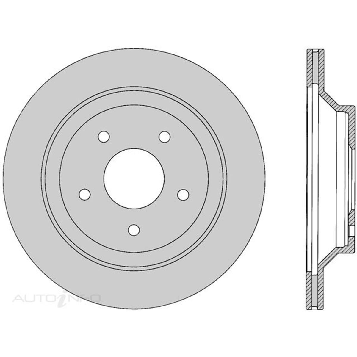IBS Brake Rotor - Single, BR15140 | Supercheap Auto