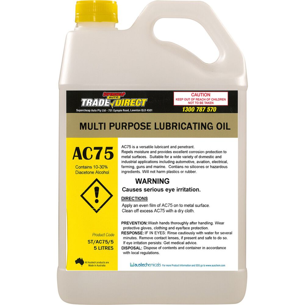 Trade Direct Lubex Lubricating and Fluid Bottle 5 Litres