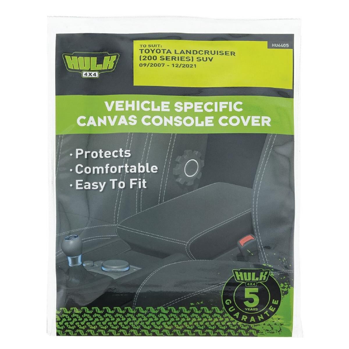 CANVAS CONSOLE COVER TOYOTA 200 SERIES LANDCRUISER GREY, , scaau_hi-res
