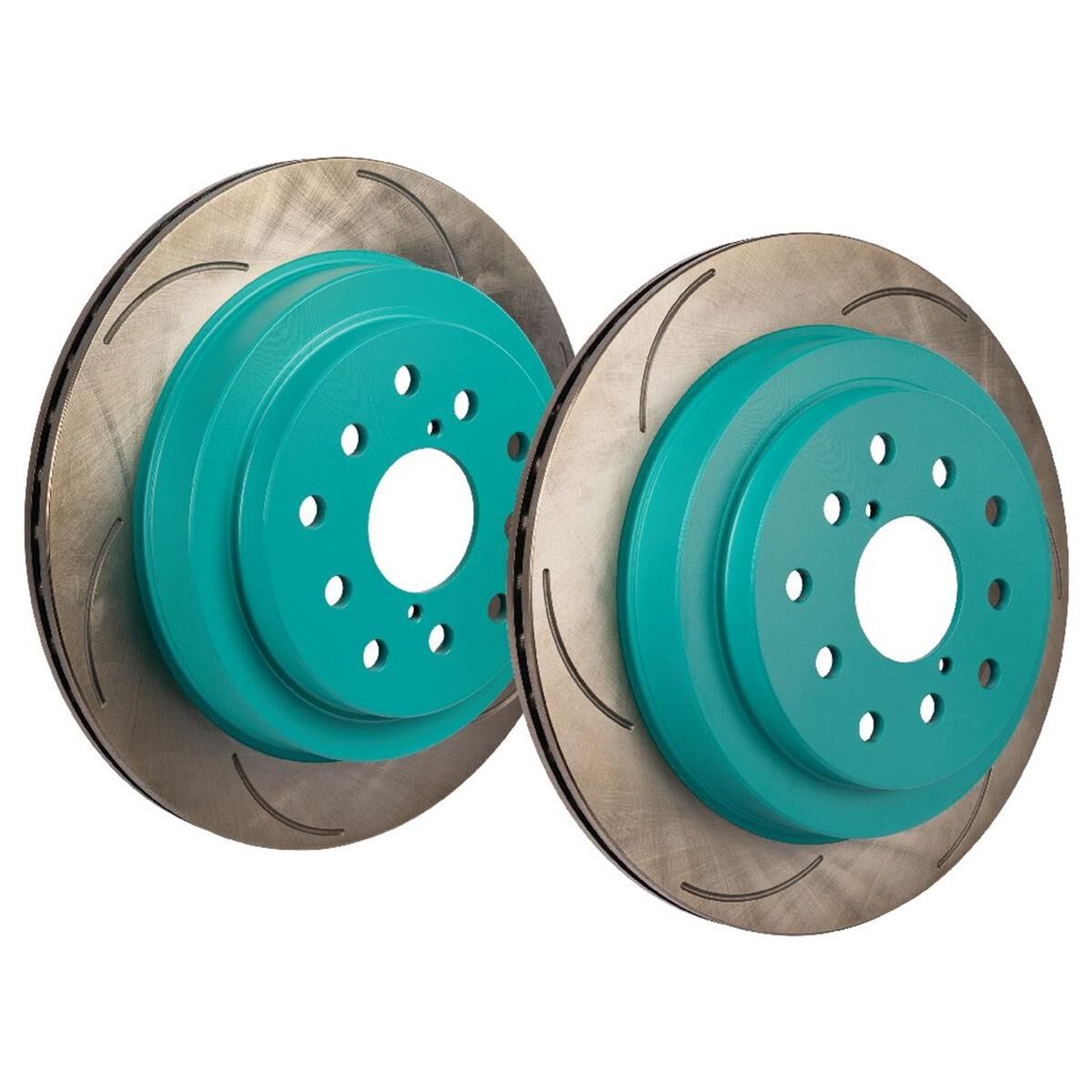 PROJECT MU BRAKE ROTORS PAIR SCR PURE PLUS6 GREEN 290X18MM, , scaau_hi-res