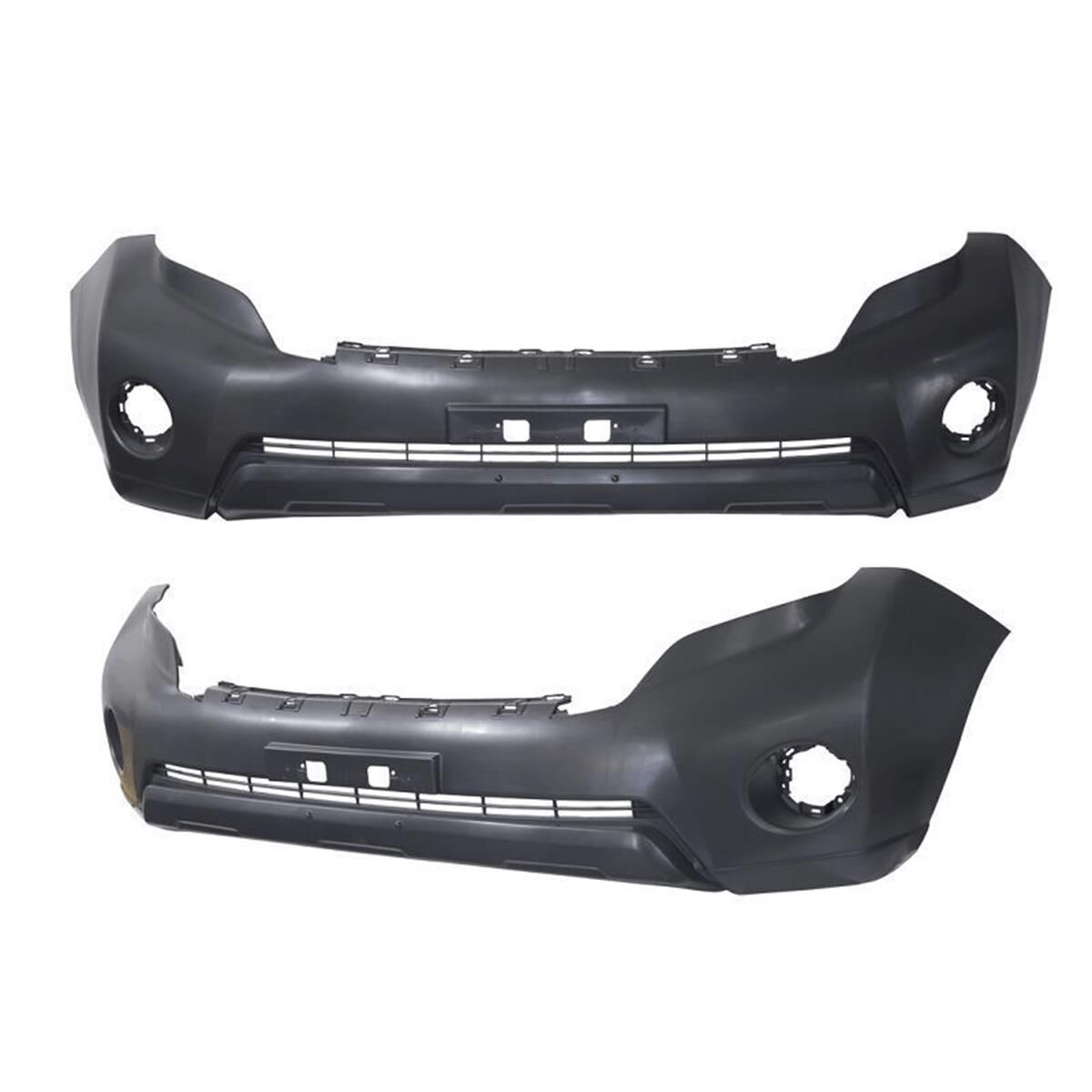 TOYOTA PRADO  J150 SER2  11/2013 ~ ONWARDS  FRONT BAR COVER  WITH FOG LAMP HOLE, , scaau_hi-res