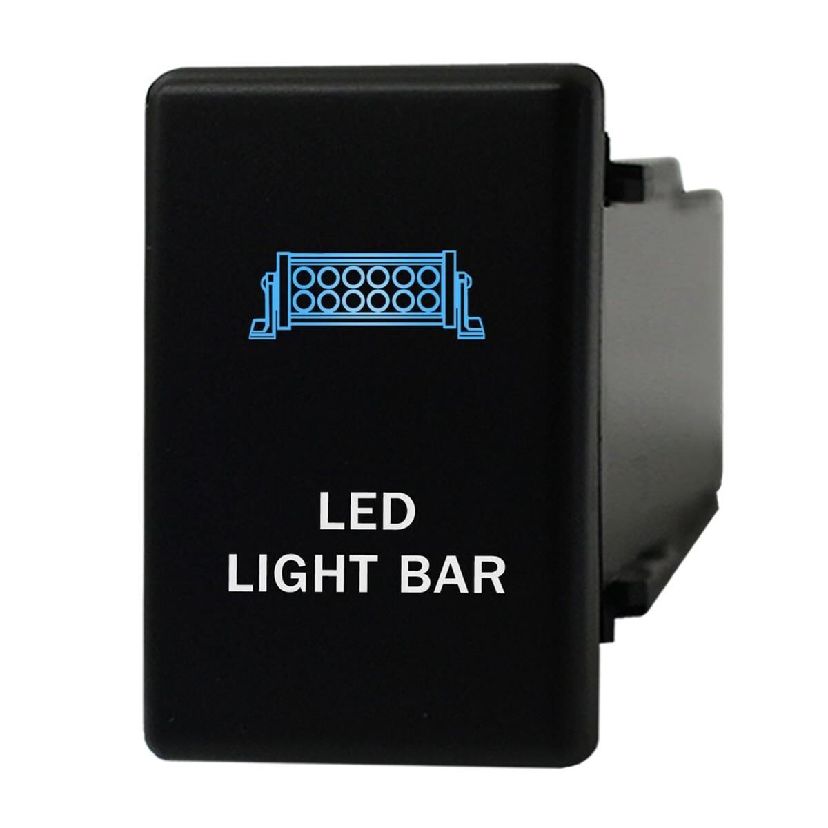 SWITCH PUSH BUTTON ON/OFF 12V LED LIGHT BAR T/S ISUZU D-MAX, MUX, BT-50 2020 On, , scaau_hi-res