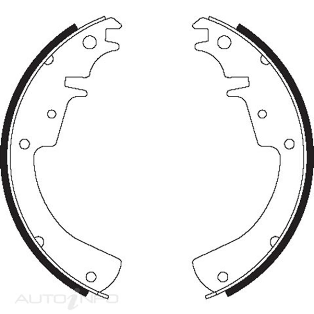 BENDIX BRAKE SHOES, , scaau_hi-res
