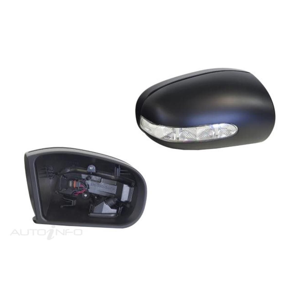 MERCEDES BENZ E-CLASS  W211 (SEDAN)  09/2002 ~ 07/2009  ELECTRICDOOR MIRROR COVER (SUIT 7 PINS & 9 PINS PLUG)  RIGHT HAND SIDE, , scaau_hi-res