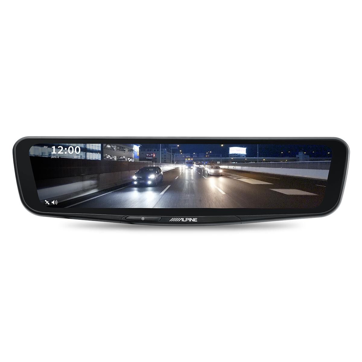 12" DIGITAL E-MIRROR WITH REAR CAMERA, , scaau_hi-res