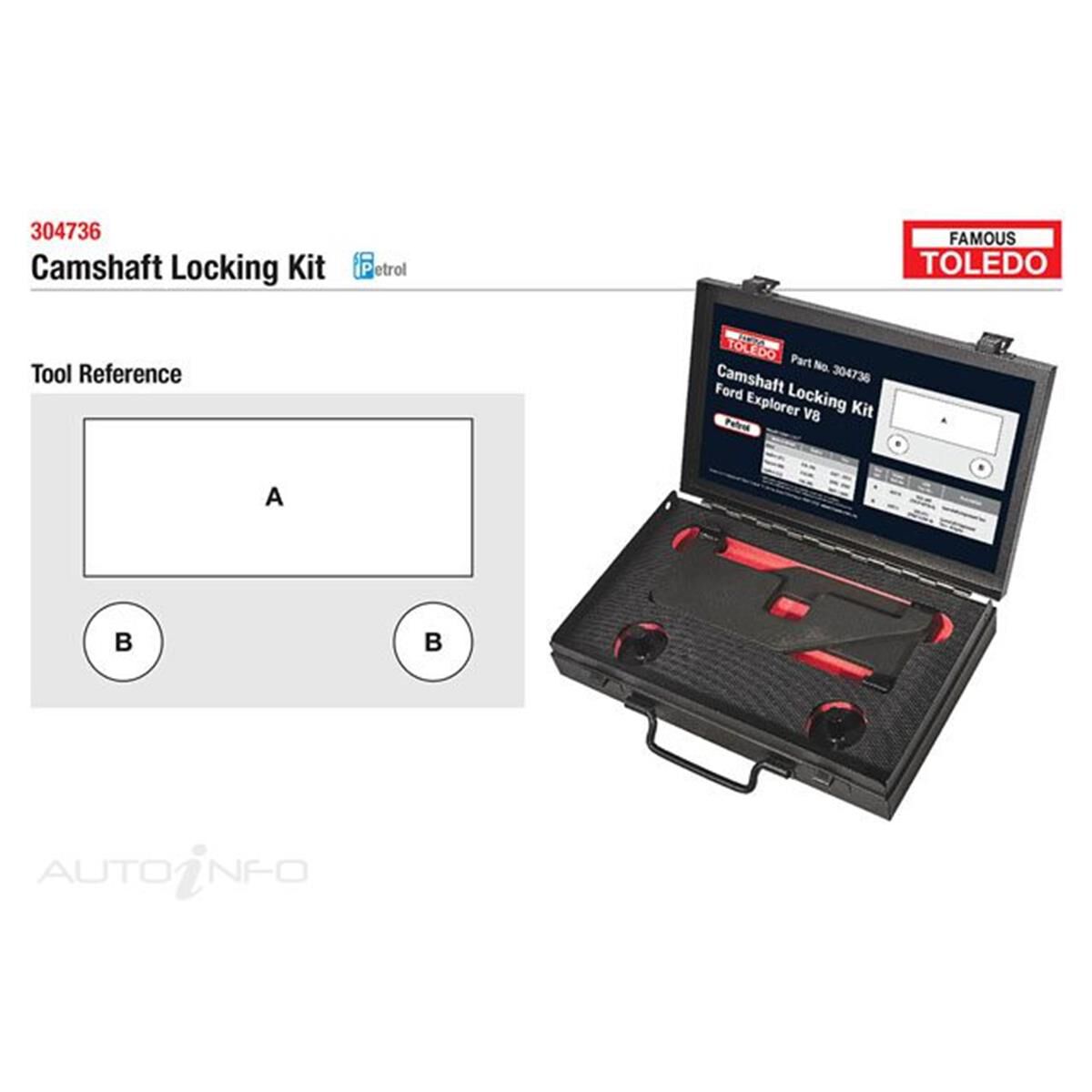 TOLEDO CAMSHAFT LOCKING KIT, , scaau_hi-res