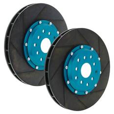 PROJECT MU BRAKE ROTORS PAIR SCR-PRO 2 PIECE GREEN 326X30MM, , scaau_hi-res