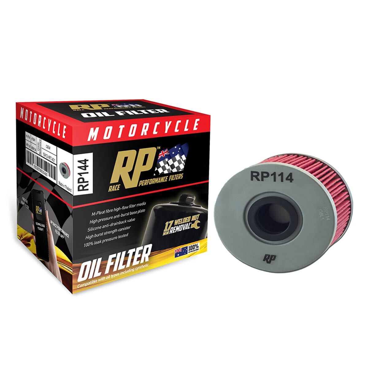 BIKE OIL FILTER RP114, , scaau_hi-res