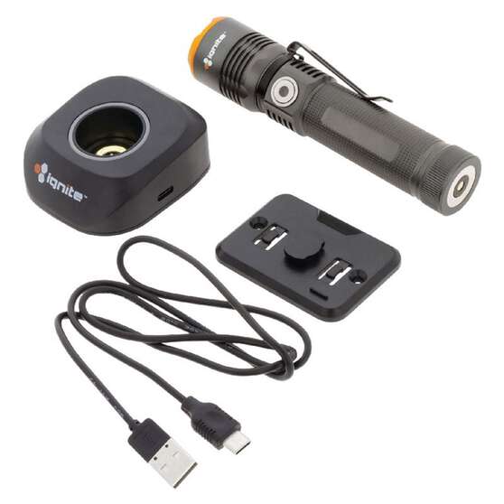 RECHARGEABLE LED TORCH WITHCHARGING STAND 600 LUMENS, , scaau_hi-res