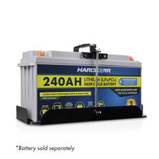 BATTERY MOUNTING TRAY FOR HARDKORR BATTERIES - TO SUIT 240AH HK BATTERY (494MM X 191MM), , scaau_hi-res