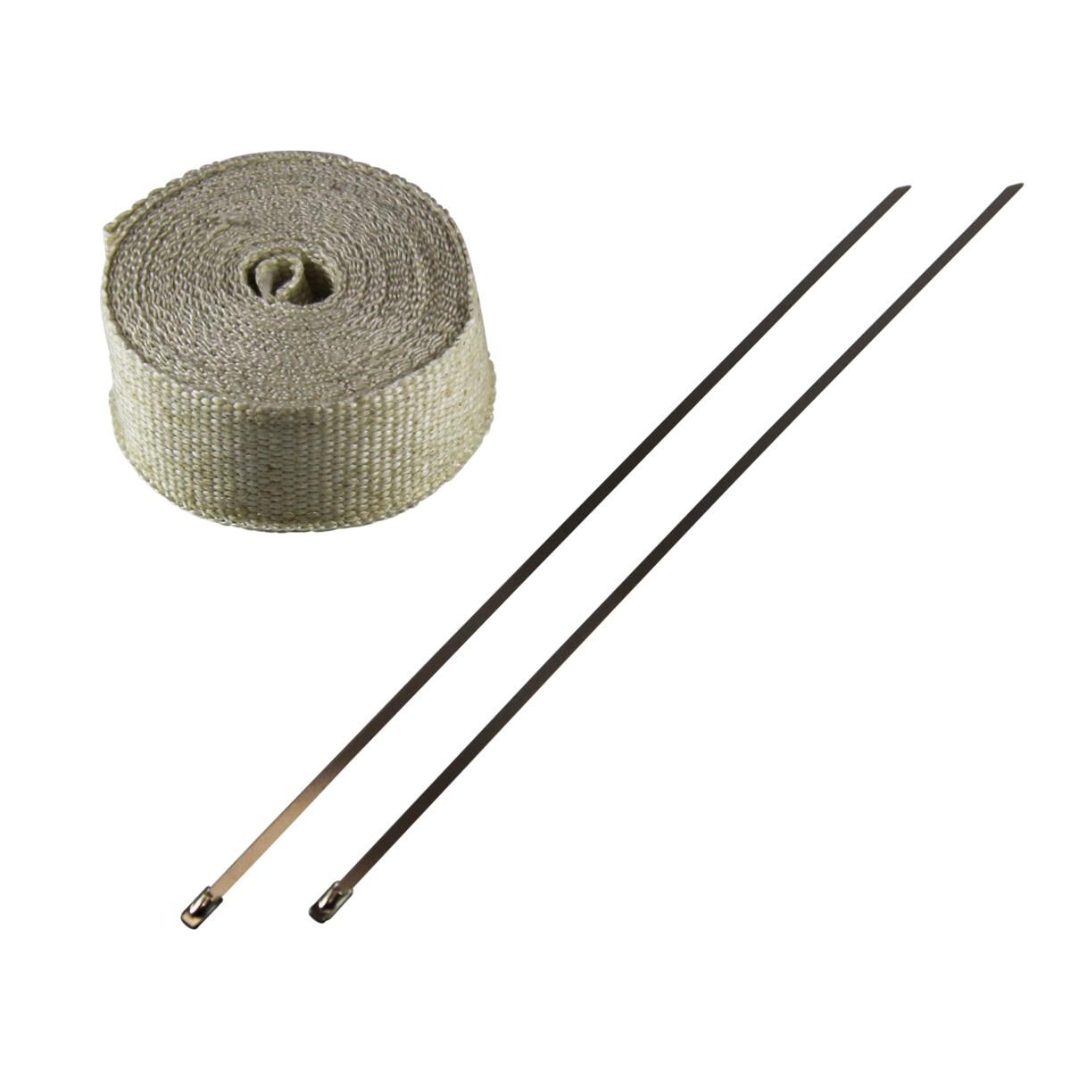 Exhaust Wrap 25ft x 2 Inch with 2 Lock tie, , scaau_hi-res