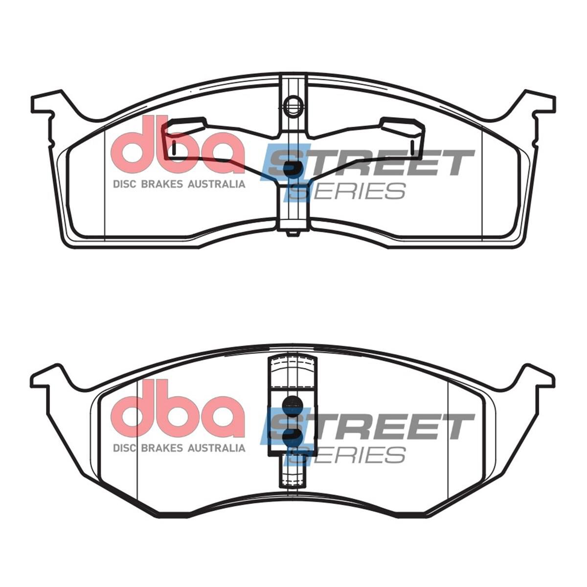 DBA SS STREET SERIES BRAKE PADS [ Chrysler Neon 1996-2014 F ], , scaau_hi-res