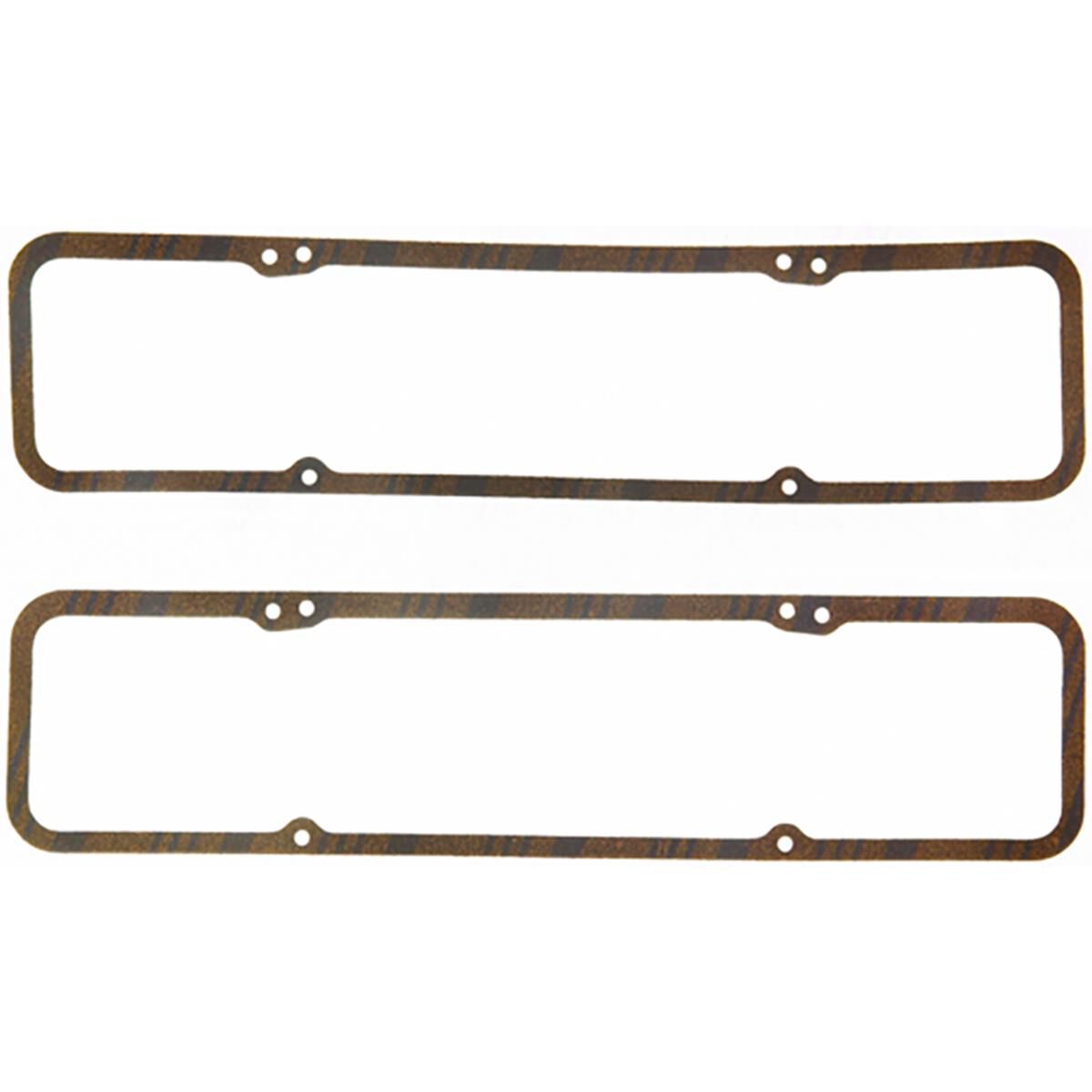 SBC VALVE COVER GASKETS (PAIR) CORK, , scaau_hi-res