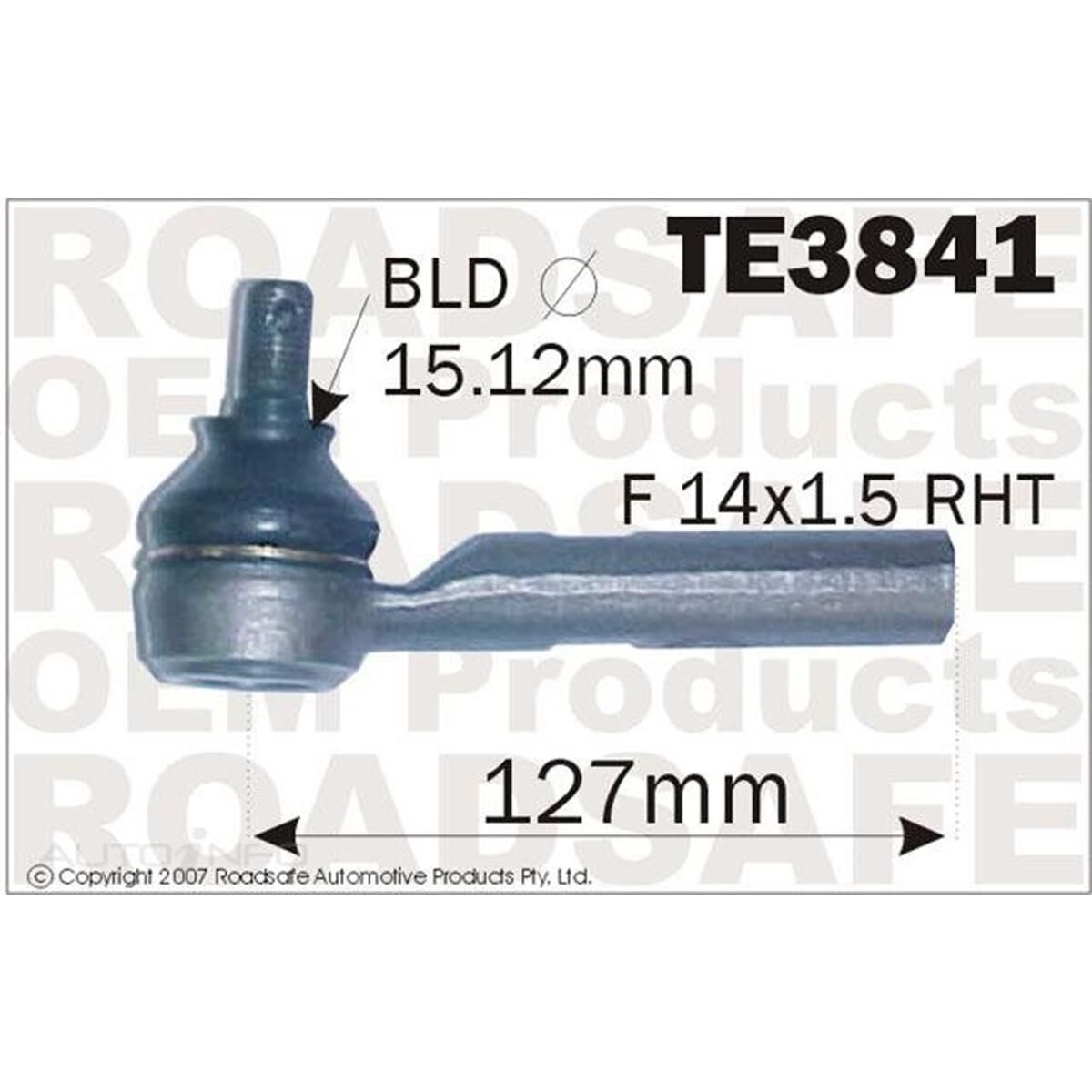 TOYOTA 02-ON HILUX RZN210# OUTER TIE ROD END, , scaau_hi-res