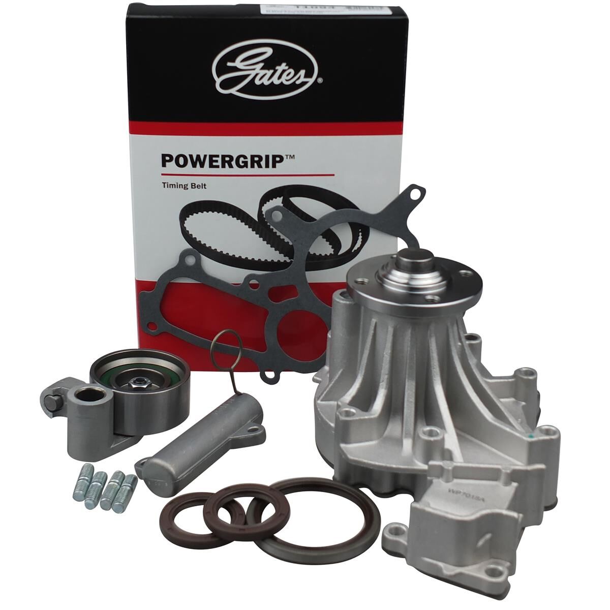 ENGINE TIMING KIT WITH HYDRAULIC TENSIONER & WATER PUMP, , scaau_hi-res