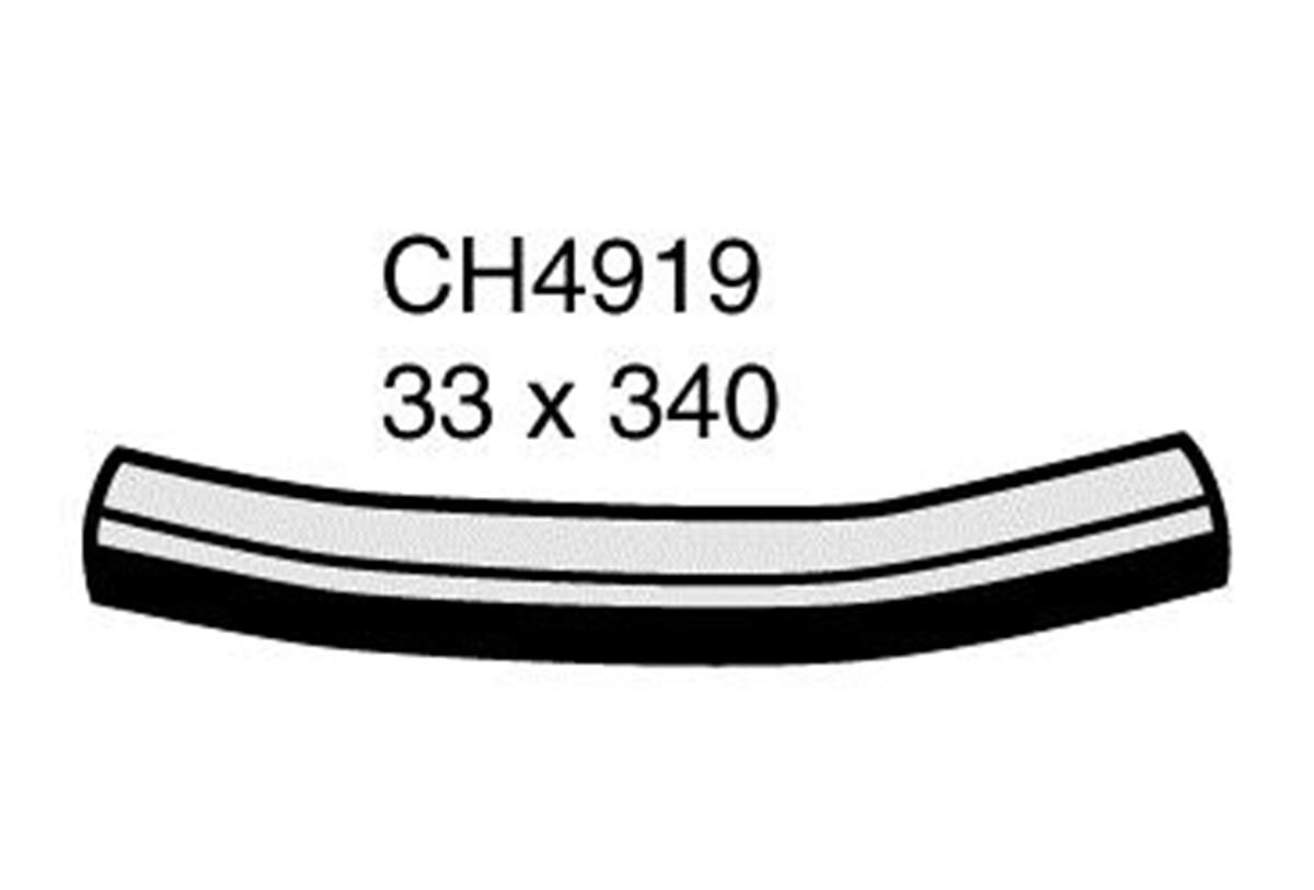 Radiator Upper Hose Right - MITSUBISHI OUTLANDER ZG, ZH - 2.4L I4  PETROL - Manual & Auto, , scaau_hi-res