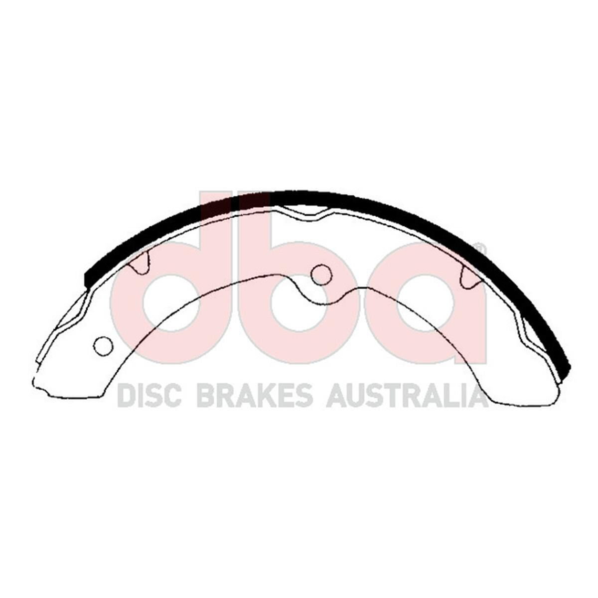 Street Series Brake Shoes [Toyota Dyna 320mm], , scaau_hi-res