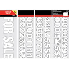 PACKAGED FOR SALE DECAL ON WHITE VINYL WITH CLEAR APP TAPE AND DIGITS FOR PHONE NUMBER, , scaau_hi-res
