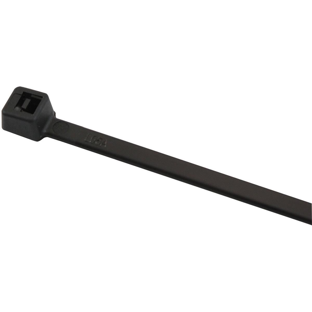 HIGH TEMP CABLE TIES 3.6X150MM100 PACK BLACK ZIP TIE PA46, , scaau_hi-res