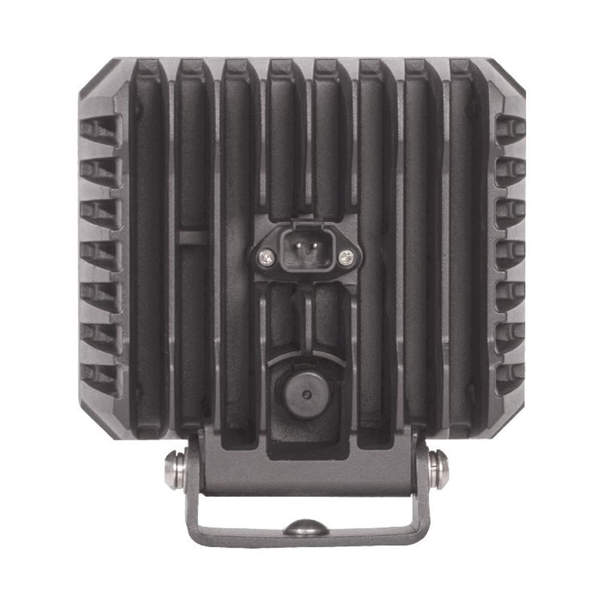 LED RECTGL WORKLAMP FLOOD BEAM100 Deg 9-36V 80W 16 LEDs BLKHSNG 8,267Lmns IP69K, , scaau_hi-res