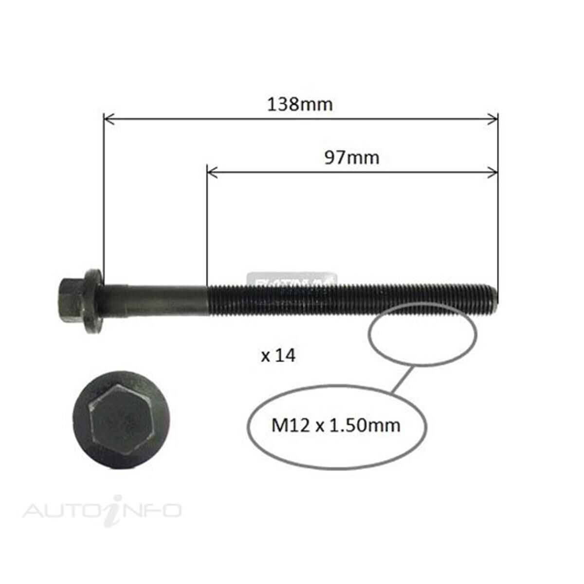 CYLINDER HEAD BOLT SET, , scaau_hi-res