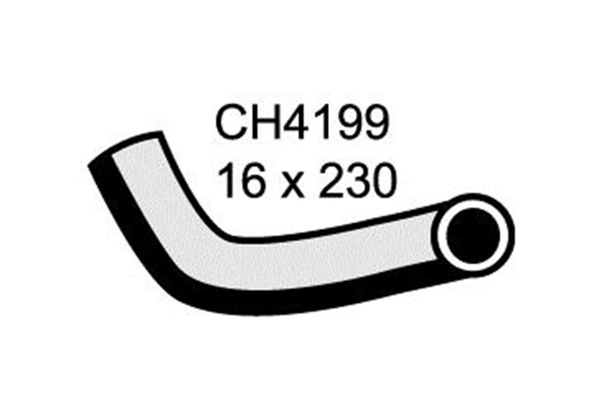 Heater Hose  - TOYOTA LANDCRUISER VZJ95R - 3.4L V6  PETROL - Manual & Auto, , scaau_hi-res