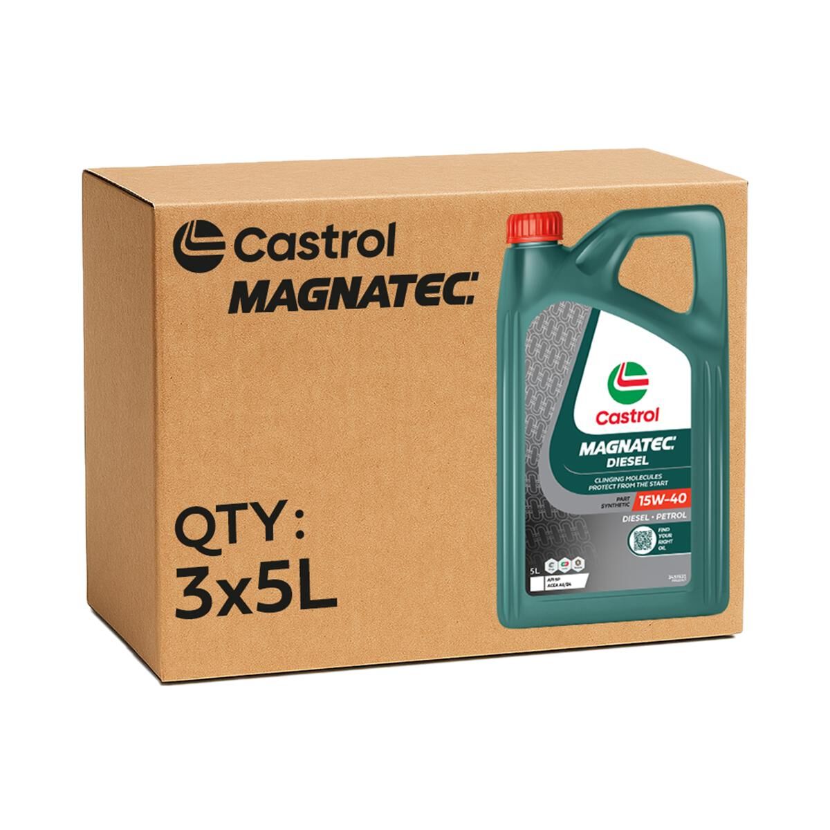 CASTROL MAGNATEC DIESEL 15W-40 3X5L, , scaau_hi-res
