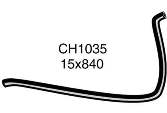 Heater Hose  - FORD ESCORT MK1 - 1.3L I4  PETROL - Manual & Auto, , scaau_hi-res