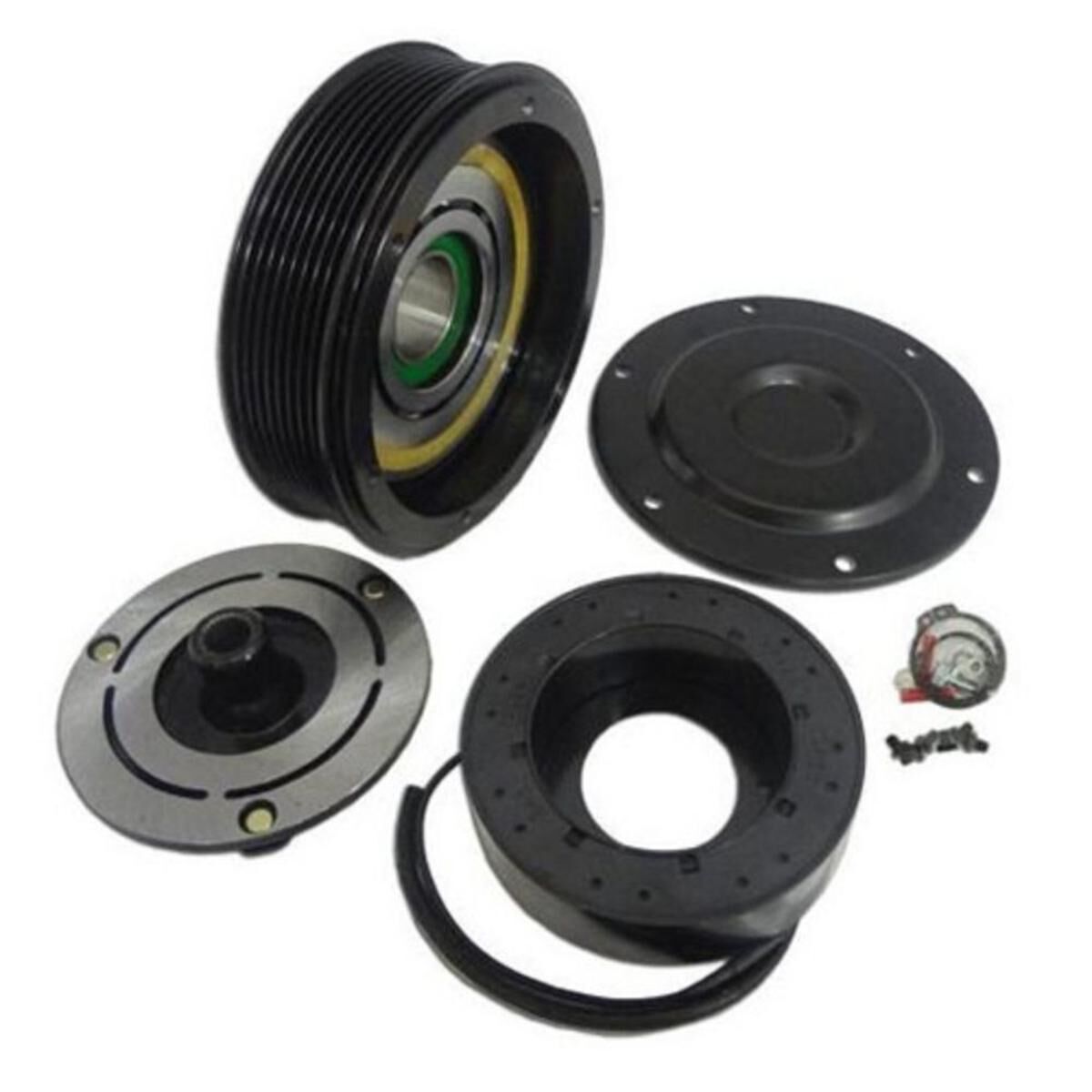 AIR CONDITIONER COMPRESSOR CLUTCH, 8 GROOVE, , scaau_hi-res