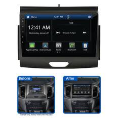 9" MULTIMEDIA RECEIVER TO SUIT FORD EVEREST & RANGER PX2/PX3 - 8" DISPLAY SYNC 3, , scaau_hi-res
