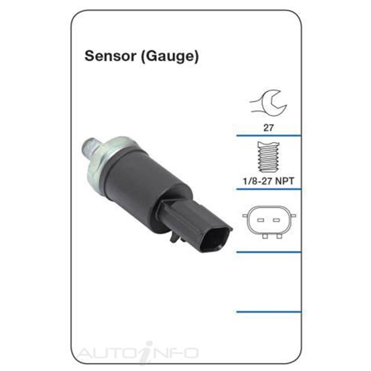 TRIDON OIL PRESSURE SENSOR (GAUGE), , scaau_hi-res