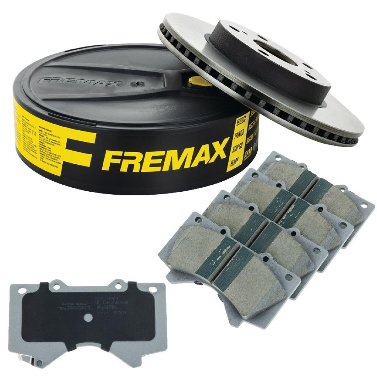 FREMAX+PRO-LINE BRAKE BUNDLELANDCRUISER VDJ200 4.4L 2015- TOYOTA FRONT 340MM, , scaau_hi-res