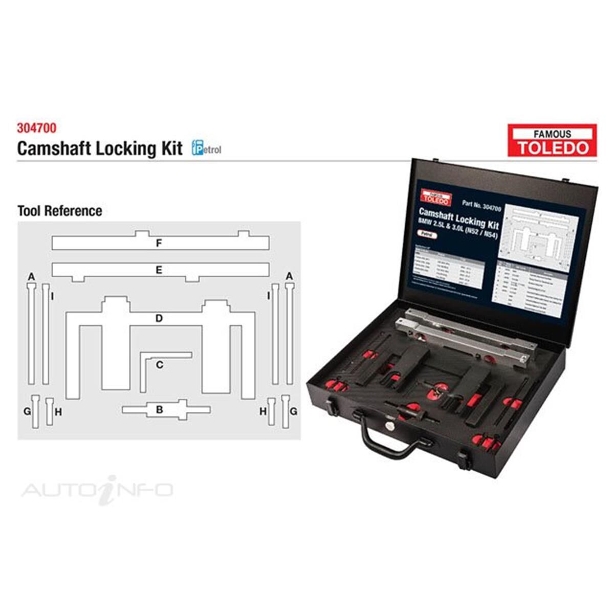 TOLEDO CAMSHAFT LOCKING KIT, , scaau_hi-res
