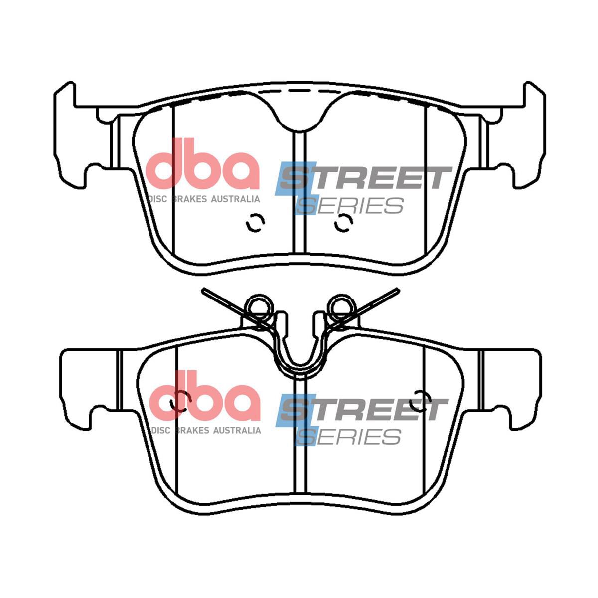 DBA SS STREET SERIES BRAKE PADS [ VOLVO XC60 2017 ON R ], , scaau_hi-res