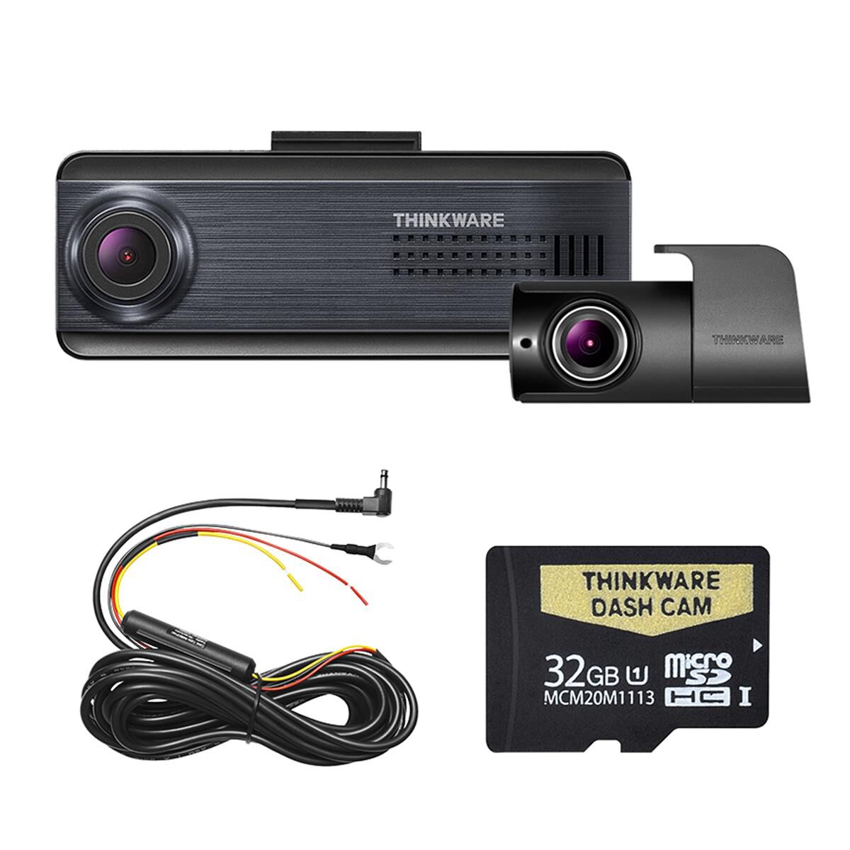 THINKWARE 2K FRONT & 1080P REAR DASH CAM PACK 32GB Q200, , scaau_hi-res