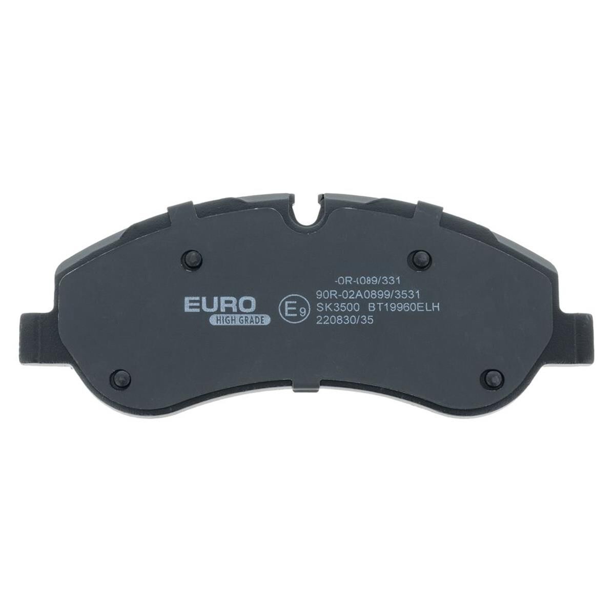 EUROLINE HD CERAMIC+ ZERO DUSTFORD TRANSIT VO 2.2 TDCi (SRW)DB2328, , scaau_hi-res