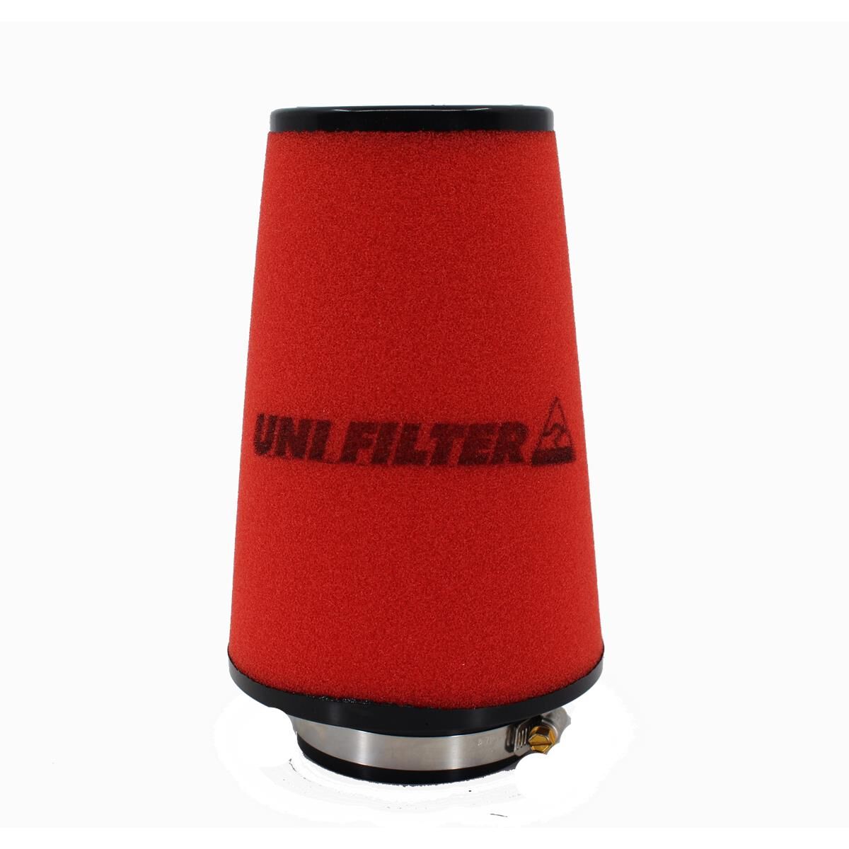 Unifilter Air Filter Pod Intake 76mm, OD 140mm, L 200mm (Tapered) Red