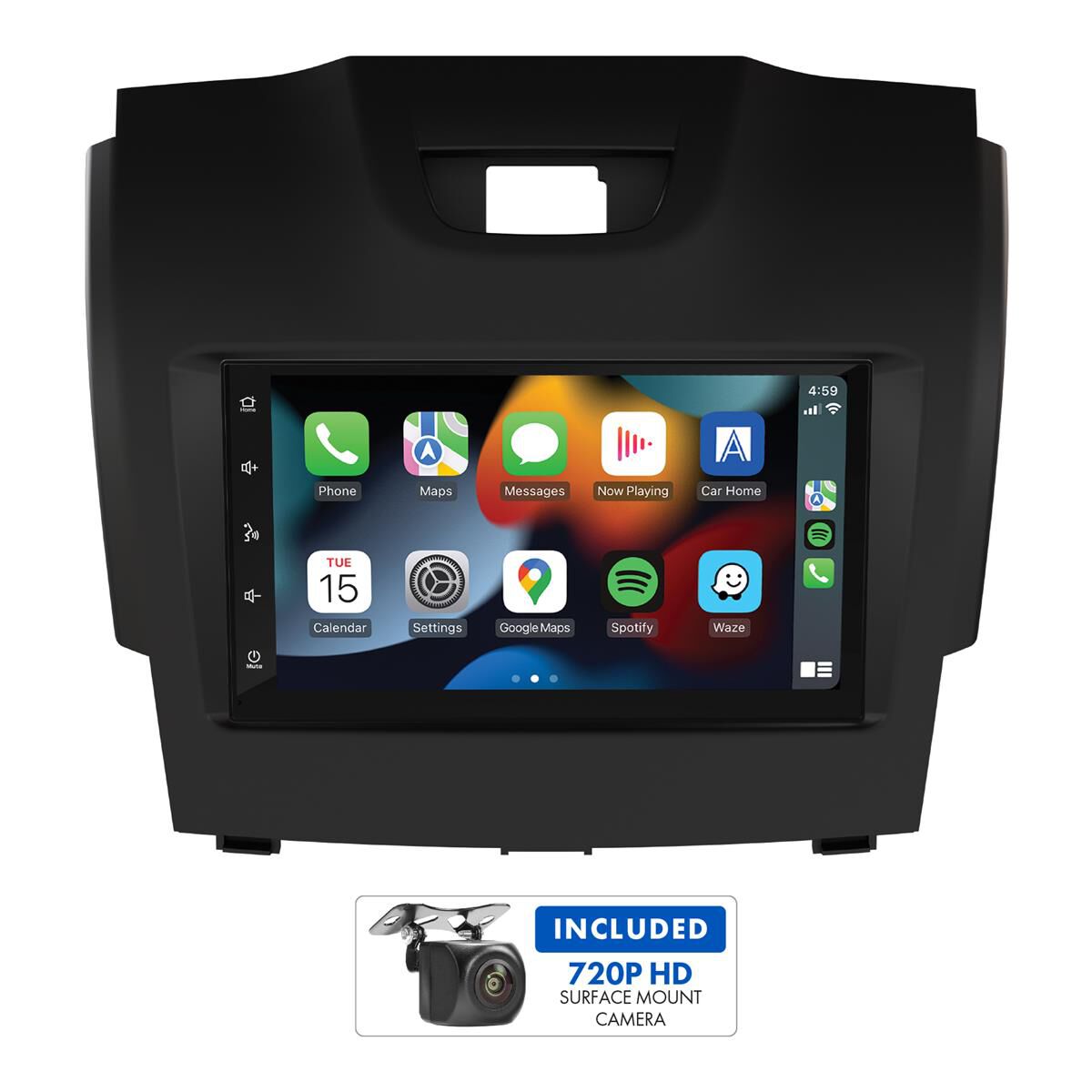 7" MULTIMEDIA RECEIVER TO SUIT HOLDEN COLORADO (INC 7), ISUZU D-MAX & ISUZU MU-X, , scaau_hi-res